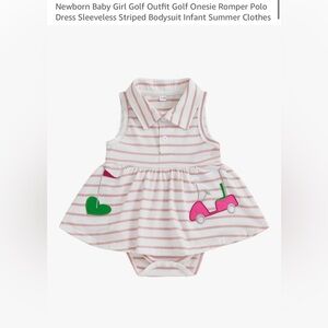 Infant girl golf outfit, NWT, size 6 months